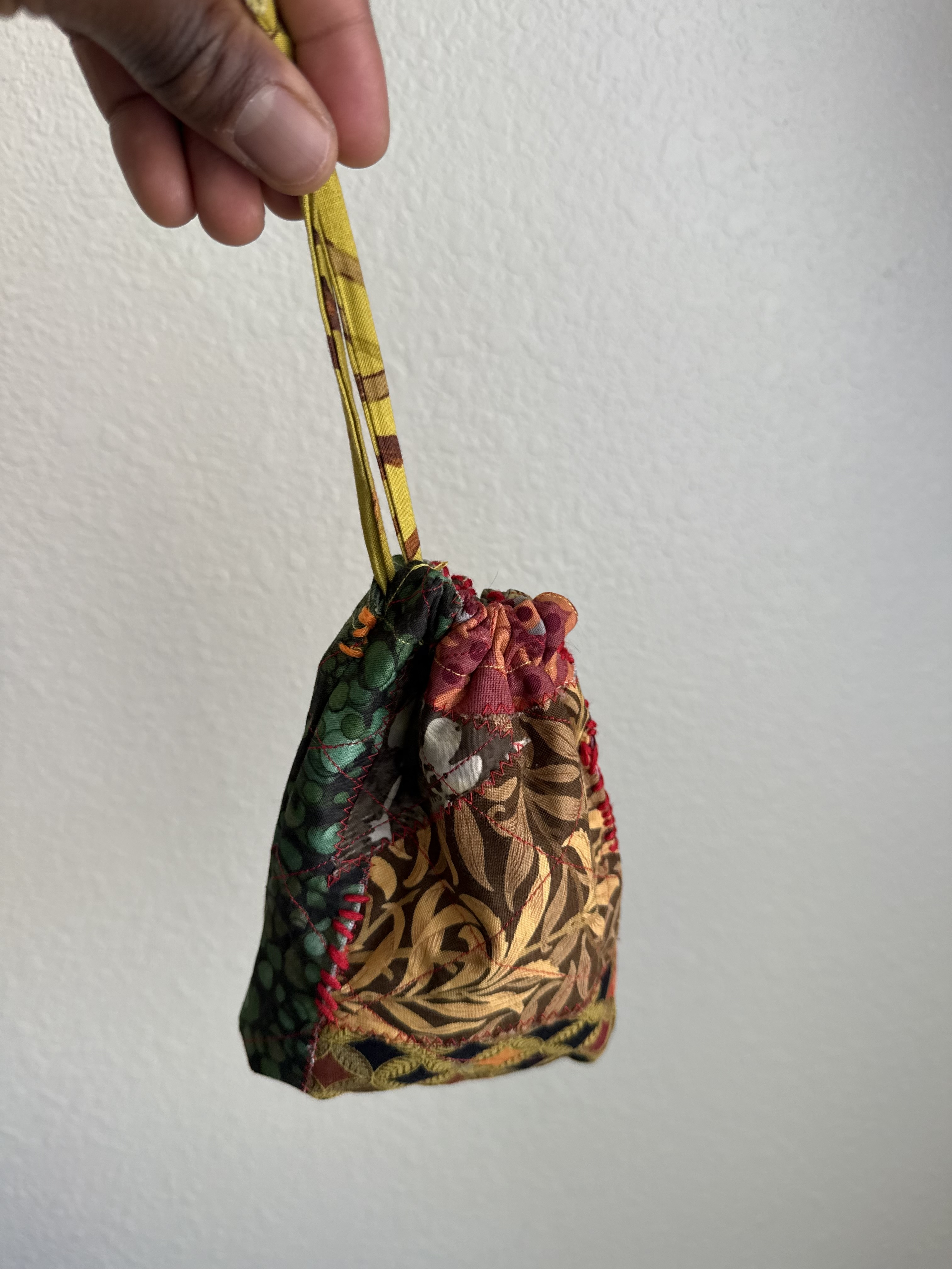 Patchwork pouch