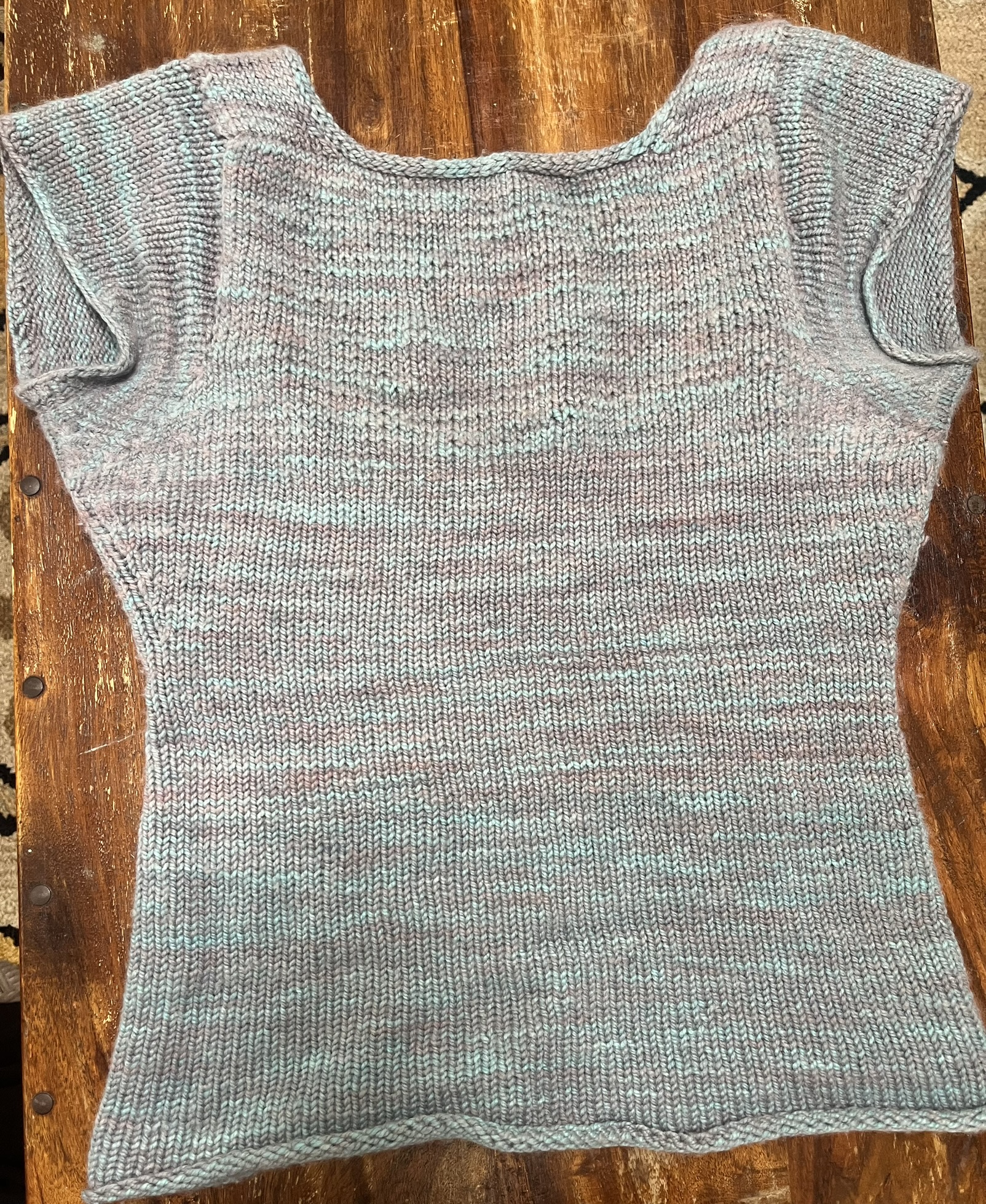 Knitted tee