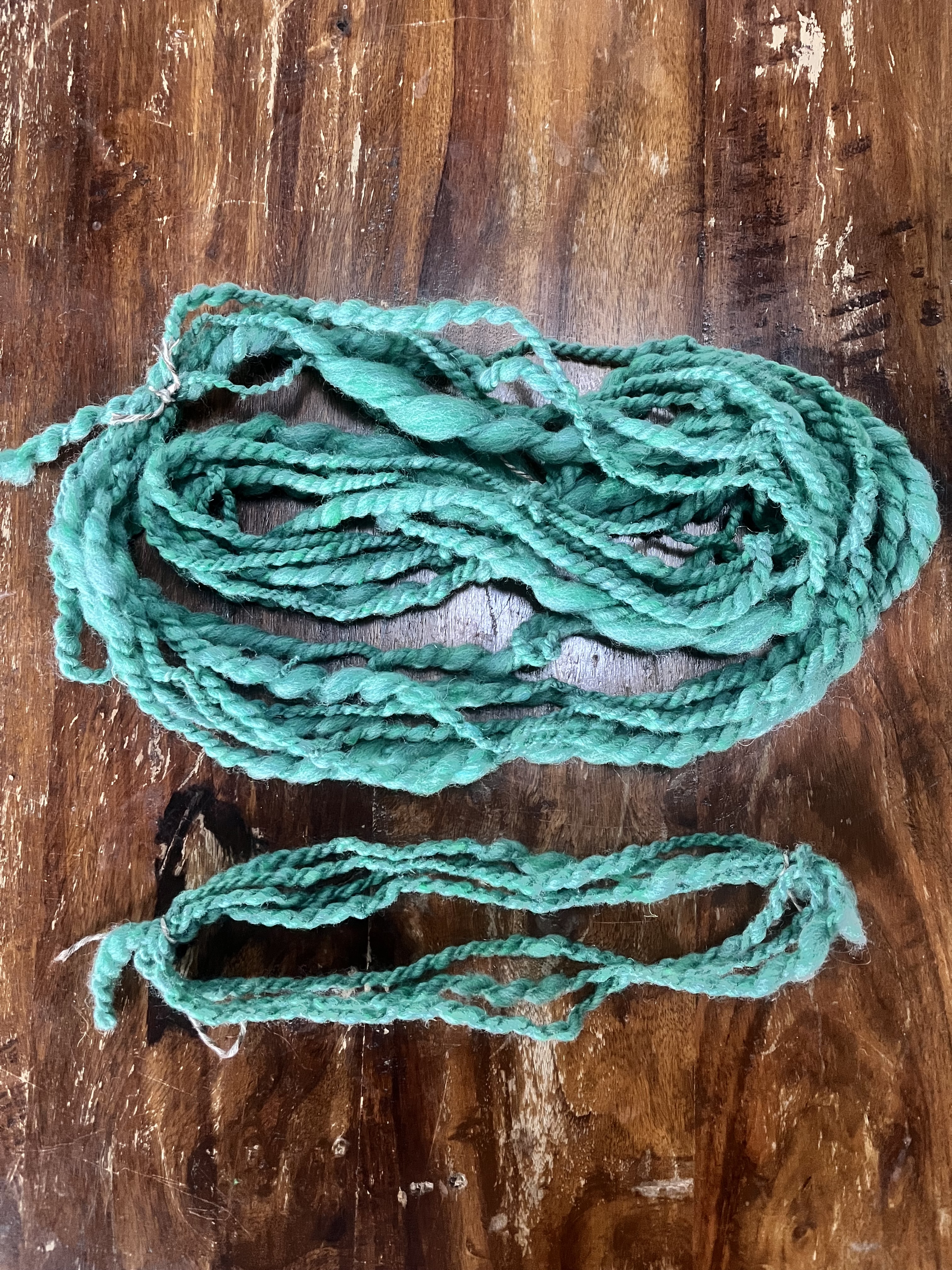 Handspun yarn